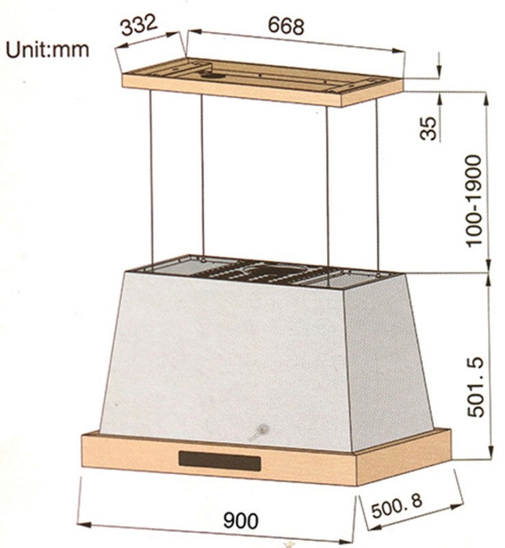 Máy hút mùi Spelier SP 860GT - 12 Máy hút mùi Spelier SP 860GT