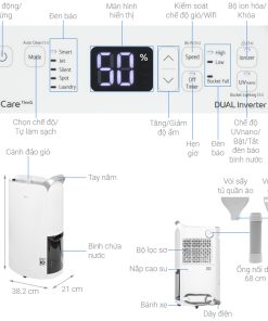 Máy hút ẩm LG MD16GQSE0.ABAE - 24 Máy hút ẩm LG MD16GQSE0.ABAE - 23
