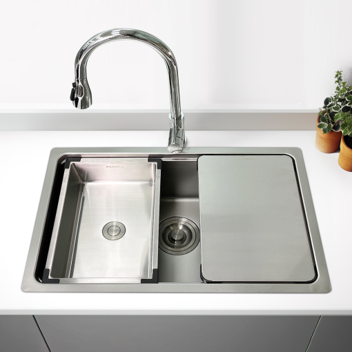Chậu rửa chén Luxusspüle Maadela MDS 6844FSU Edersee