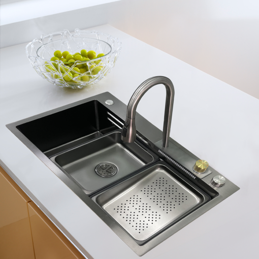 Chậu rửa chén Maadela MDS 7547NBU Lechfall