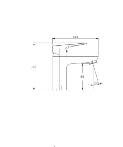 Vòi lavabo Paul Schmitt PA013F