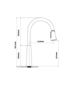 Vòi rửa bát Paul Schmitt PA318K