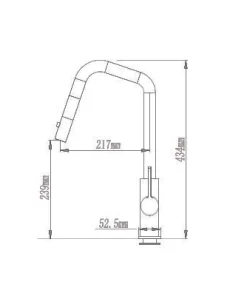 Vòi rửa bát Paul Schmitt PA326KCB - 7 Vòi rửa bát Paul Schmitt PA326KCB