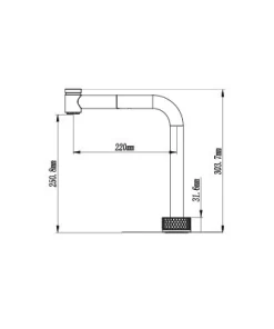 Vòi rửa bát Paul Schmitt PA329K - 7 Vòi rửa bát Paul Schmitt PA329K
