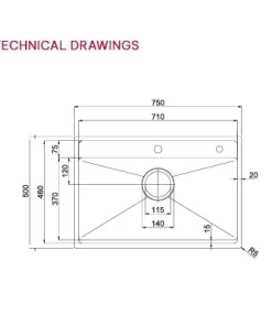 Chậu rửa bát Paul Schmitt PA7550 TDA