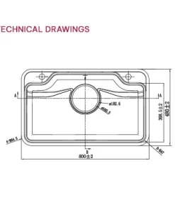 Chậu rửa bát Paul Schmitt PAM8048 TE - 10 Chậu rửa bát Paul Schmitt PAM8048 TE - 9