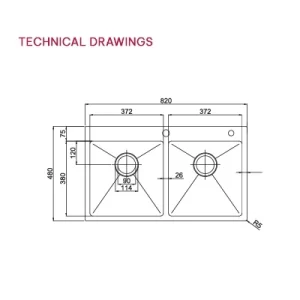 Chậu rửa bát Paul Schmitt PA8248 T