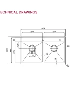 Chậu rửa bát Paul Schmitt PA8250 TDA