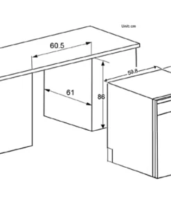 Máy rửa bát Spelier SP 15 DW NX SILVER - 7 Máy rửa bát Spelier SP 15 DW NX SILVER