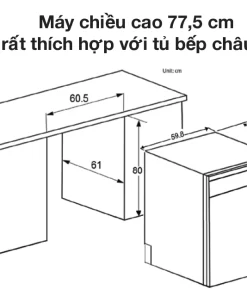 Máy rửa bát Spelier SP 14 DW-775B - 8 Máy rửa bát Spelier SP 14 DW-775B