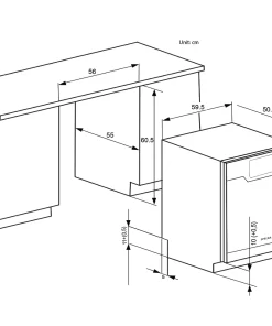 Máy rửa bát Spelier SMS 08 DW/UOZ - 11 Máy rửa bát Spelier SMS 08 DW/UOZ