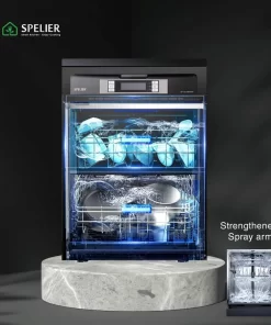 Máy rửa bát Spelier SP 15 DW B/HA - 11 Máy rửa bát Spelier SP 15 DW-B/HA
