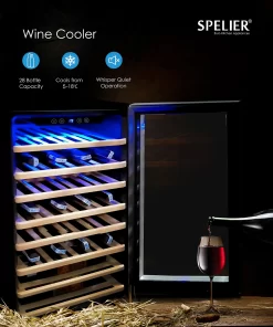 Tủ đựng rượu vang Spelier SP 28B - 9 Tủ đựng rượu vang Spelier SP 28B