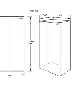 Tủ lạnh Spelier SP 570 IT BLACK - 10 Tủ lạnh Spelier SP 570 IT BLACK