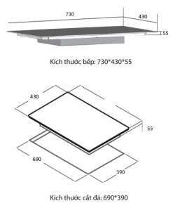 Bếp từ Spelier STL 510S - 9 Bếp từ Spelier STL 510S
