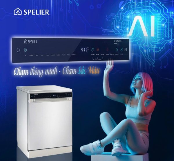 Máy rửa bát Spelier SP 16DWKT/G