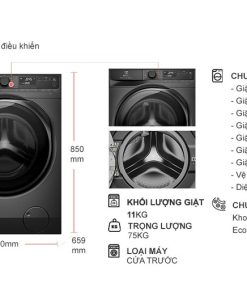 Máy giặt Electrolux EWF1143R7SC