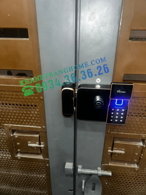Khóa thông minh chống nước DEMAX SL608 AC IP56 tiêu chuẩn Đức - 43