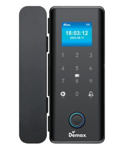 Khóa cửa kính Demax SL800 G BLACK tiêu chuẩn Đức