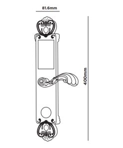 Khóa điện tử Hubert HB KSCG86 AMBER GOLD - 7 Khóa điện tử Hubert HB KSCG86 AMBER GOLD