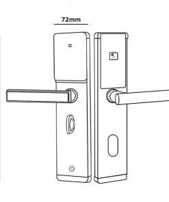 Khóa điện tử Hubert HB KSCG77 SILVER - 6 Khóa điện tử Hubert HB KSCG77 COPPER
