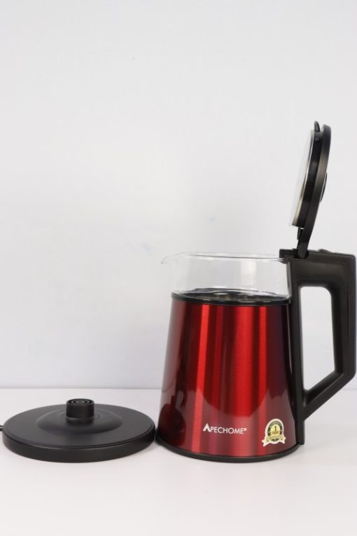 Ấm đun siêu tốc Apechome APH ST15G màu đỏ - 5