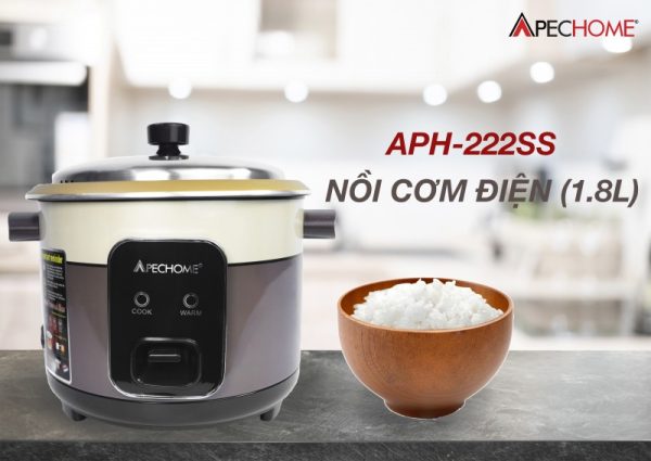 Nồi cơm Apechome APH 222SS