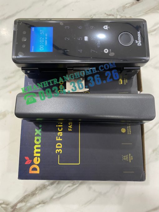 Khóa vân tay cửa kính Demax SL900 G-SD tiêu chuẩn Đức - 7