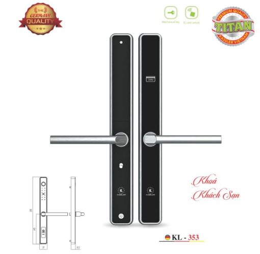Khóa khách sạn Kassler KL 353