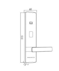 Khóa khách sạn Kassler KL 363 Gold - 5 Khóa khách sạn Kassler KL 363 Gold