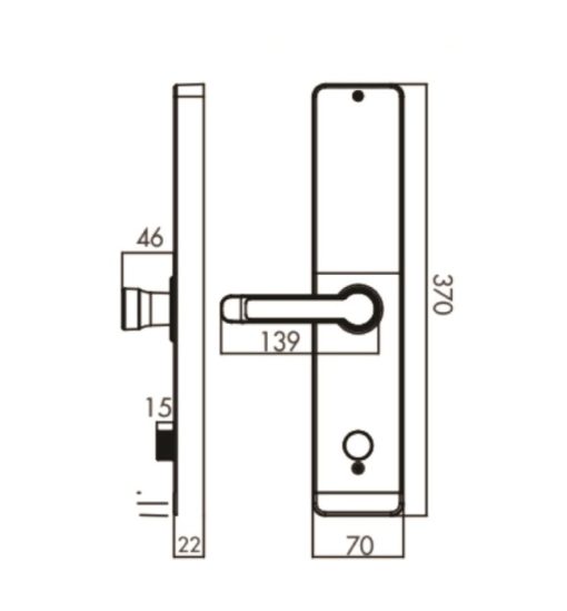 Khóa vân tay Kassler KL 555