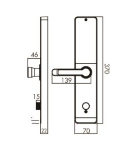 Khóa vân tay Kassler KL 678 GOLD APP