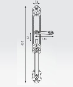 Khóa đại sảnh Kassler KL 979 R - 10 Khóa đại sảnh Kassler KL 979 R