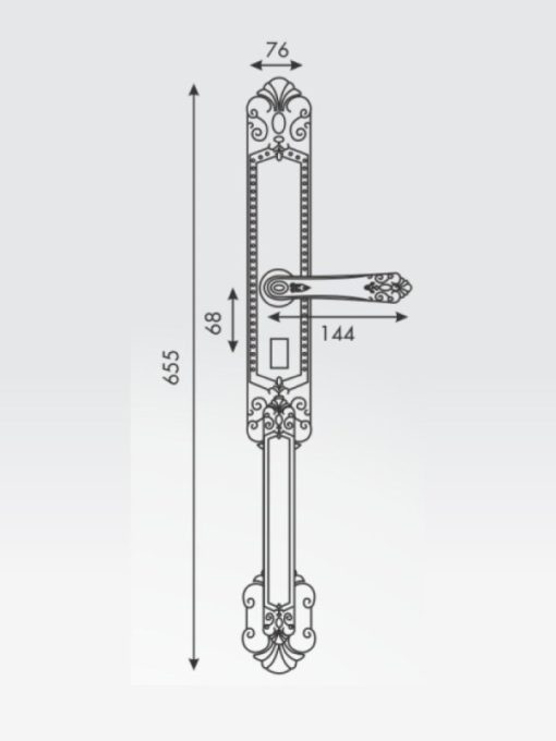 Khóa đại sảnh Kassler KL 979 R