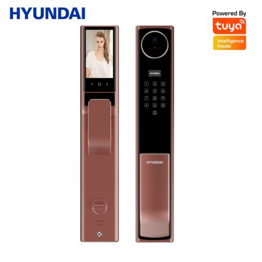 Khóa điện tử Hyundai HY SLA911F AMBER GOLD