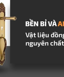 Khóa cửa chính DEMAX CL805 Brass tiêu chuẩn Đức - 12 Khóa cửa chính DEMAX CL805 Brass tiêu chuẩn Đức - 11