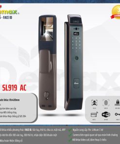 Khóa nhận diện khuôn mặt Demax SL919 AC tiêu chuẩn Đức - 25