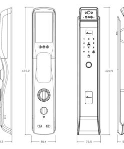Khóa nhận diện khuôn mặt Demax SL919 AC tiêu chuẩn Đức - 23