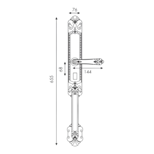 Khóa đại sảnh Kassler KL 979 G