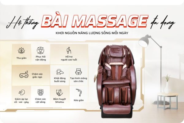 Ghế massage Fujilux FJ 999Lux - 9