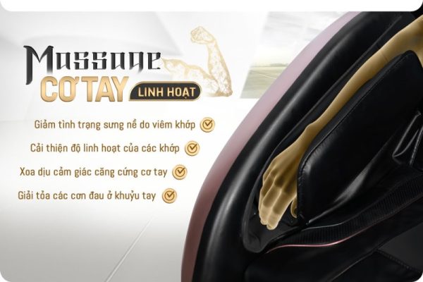 Ghế massage Fujilux FJ 686Lux - 11