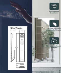 Khóa điện tử Hyundai HY SLA911F AMBER GOLD - 8 Khóa điện tử Hyundai HY SLA911F AMBER GOLD