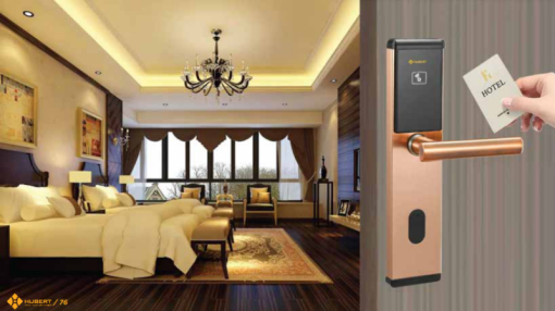 Khóa điện tử Hubert HB KSCG77 COPPER