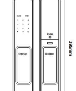 Khóa vân tay Bosch EL600 EU AMBER GOLD