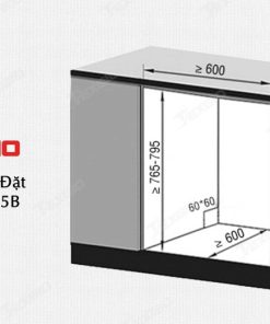 Máy Rửa Chén Texgio Dishwasher TGFPCM795B Smart 14 Bộ WIFI Sấy Khí Nóng Diệt Khuẩn UV - 43