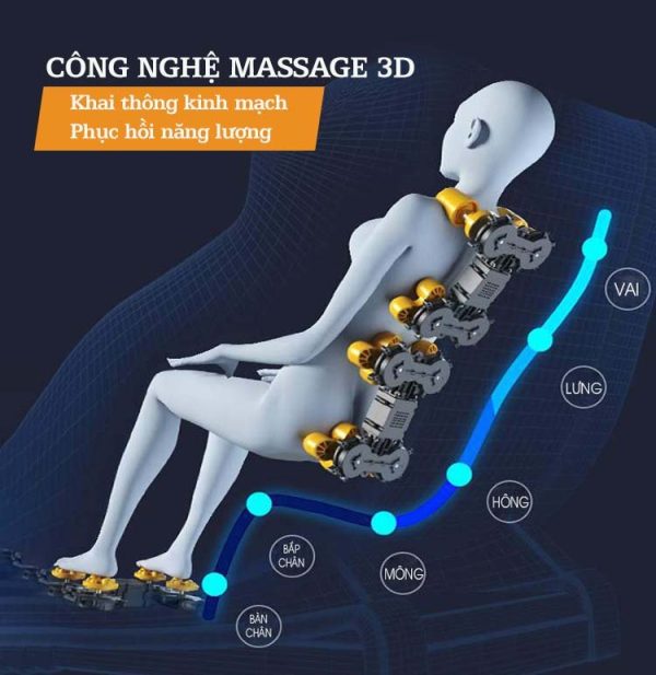 Ghế massage Fujilux FC 666 - 7