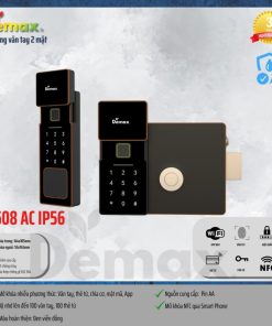 Khóa thông minh chống nước DEMAX SL608 AC IP56 tiêu chuẩn Đức - 47