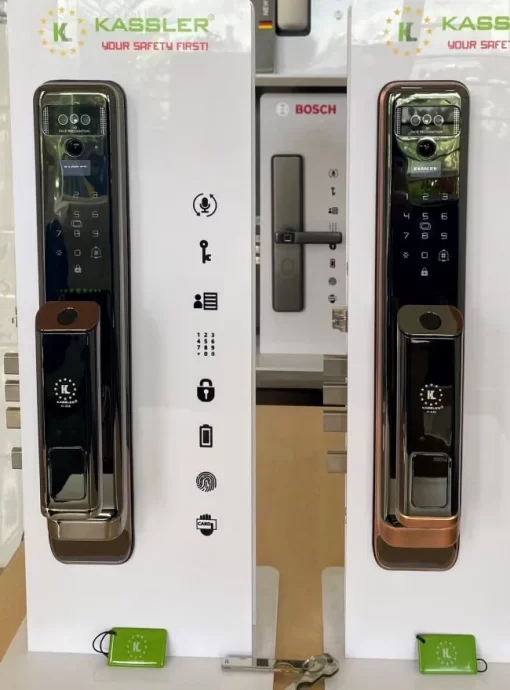 Khóa điện tử Kassler KL 838 SILVER BLUE - 6