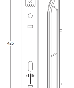 Khóa điện tử HYUNDAI HY SLA808 BLACK - 6 Khóa điện tử Huyndai HY SLA808 BLACK