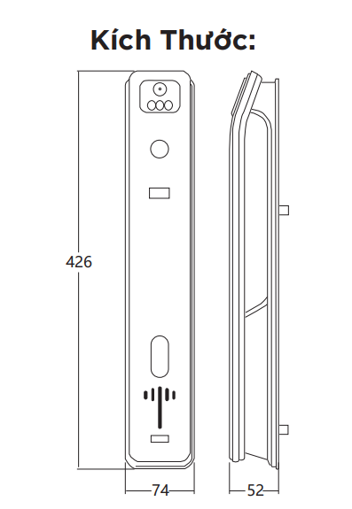Khóa điện tử HYUNDAI HY SLA808F AMBER GOLD - 6 Khóa điện tử HYUNDAI HY SLA808F AMBER GOLD